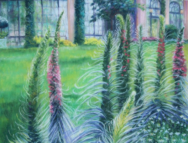 Laura McMillan Longwood Gardens pastels