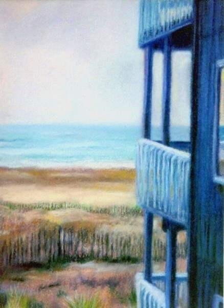 Laura McMillan beach paintings