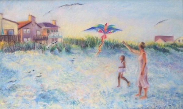 Laura McMillan beach paintings