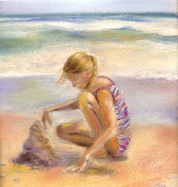 Laura McMillan beach paintings
