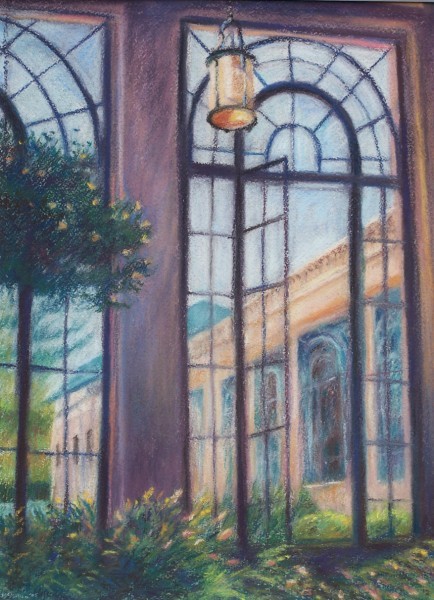 Looking Up pastel - sold