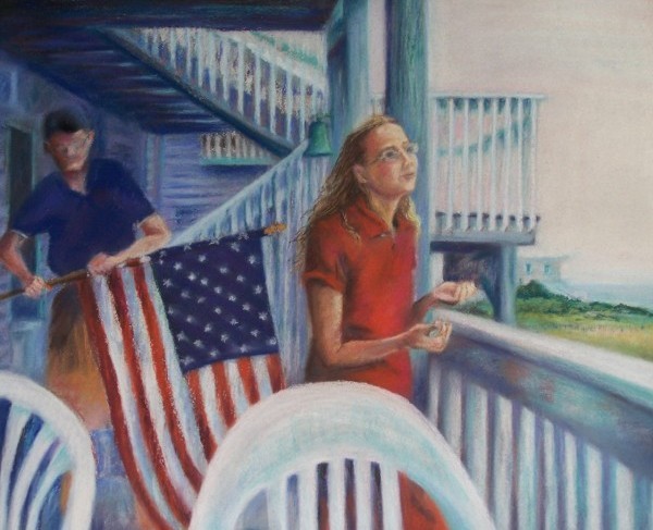 Laura McMillan beach paintings
