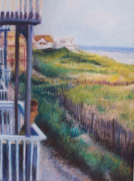 Laura McMillan beach paintings